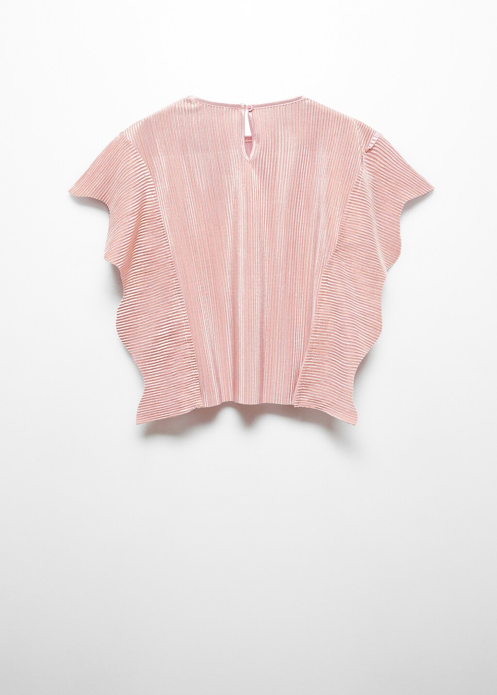 Frilled lurex t-shirt - Reverse of the article