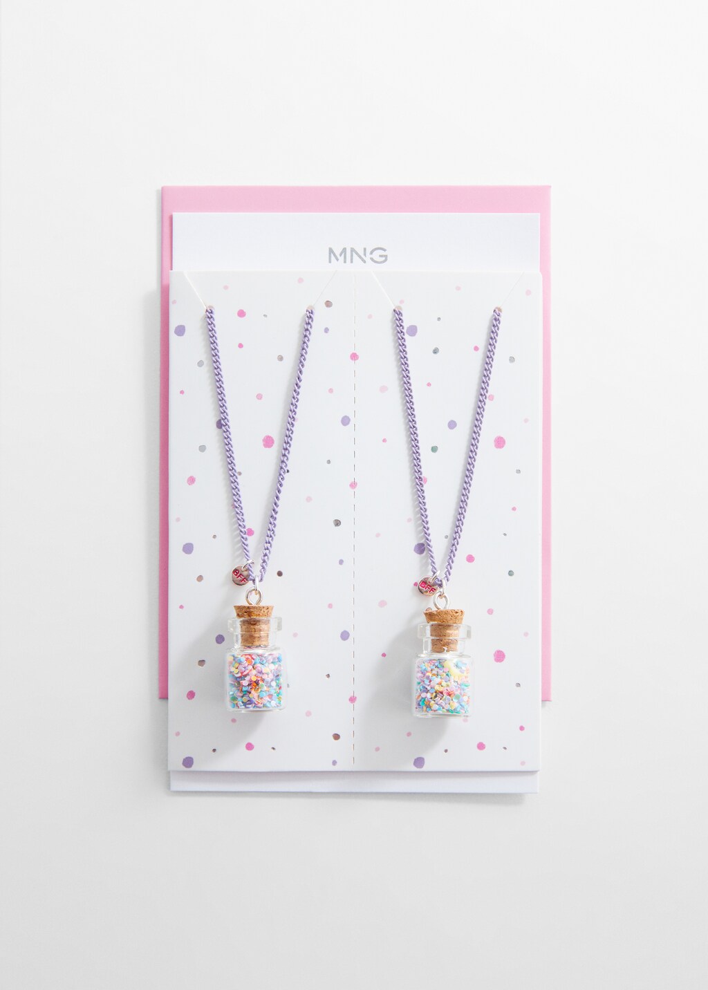 2-pack halsband Best Friends - Bild av mittparti