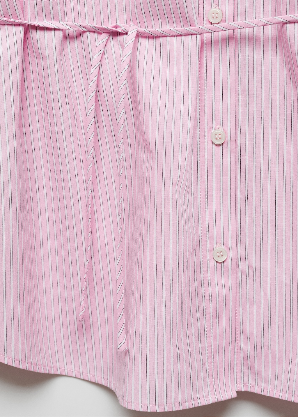 Striped bow blouse - Details of the article 8