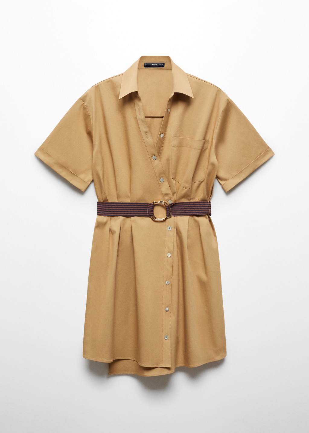 Belt shirt dress - Article without model