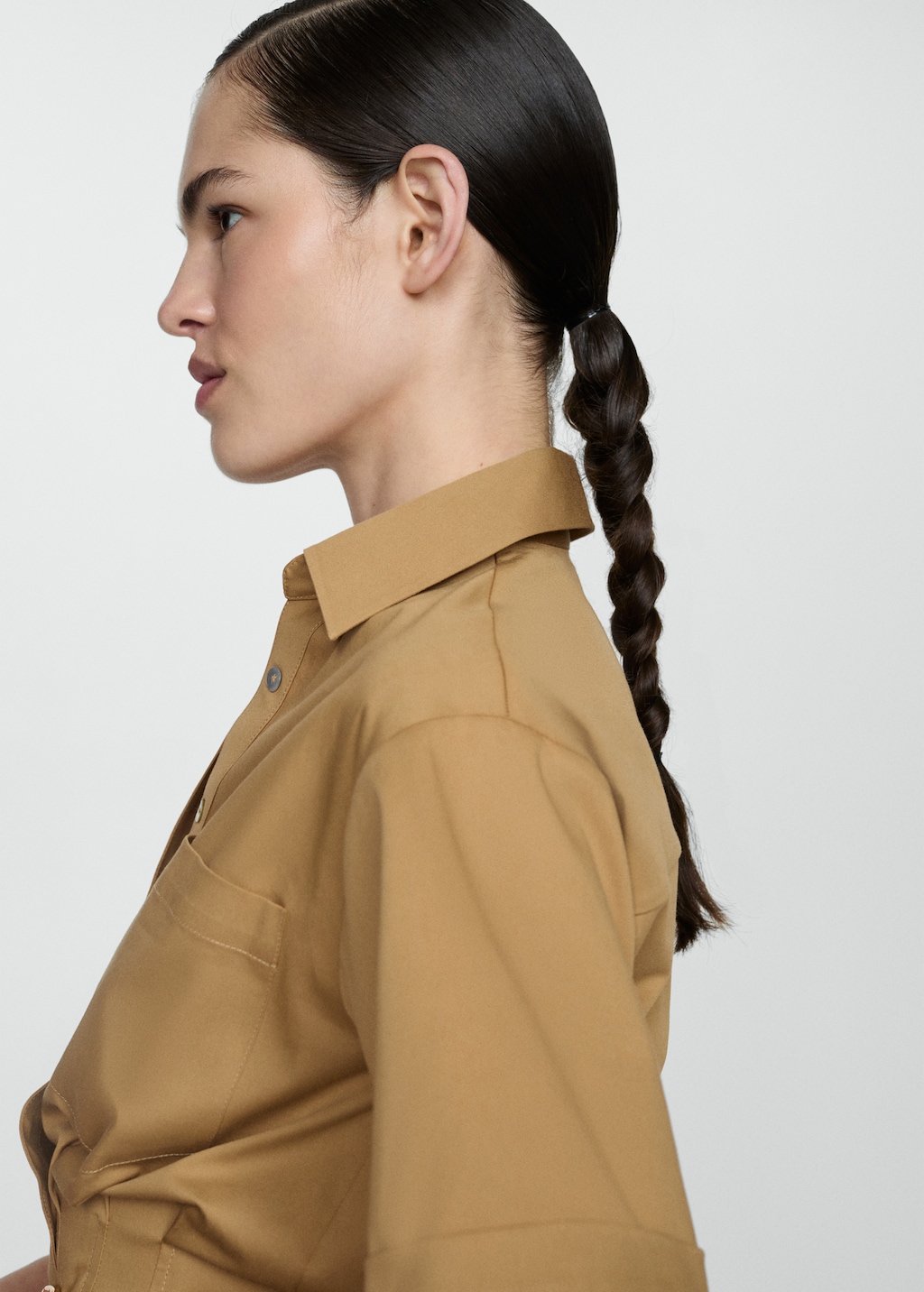 Belt shirt dress - Details of the article 1