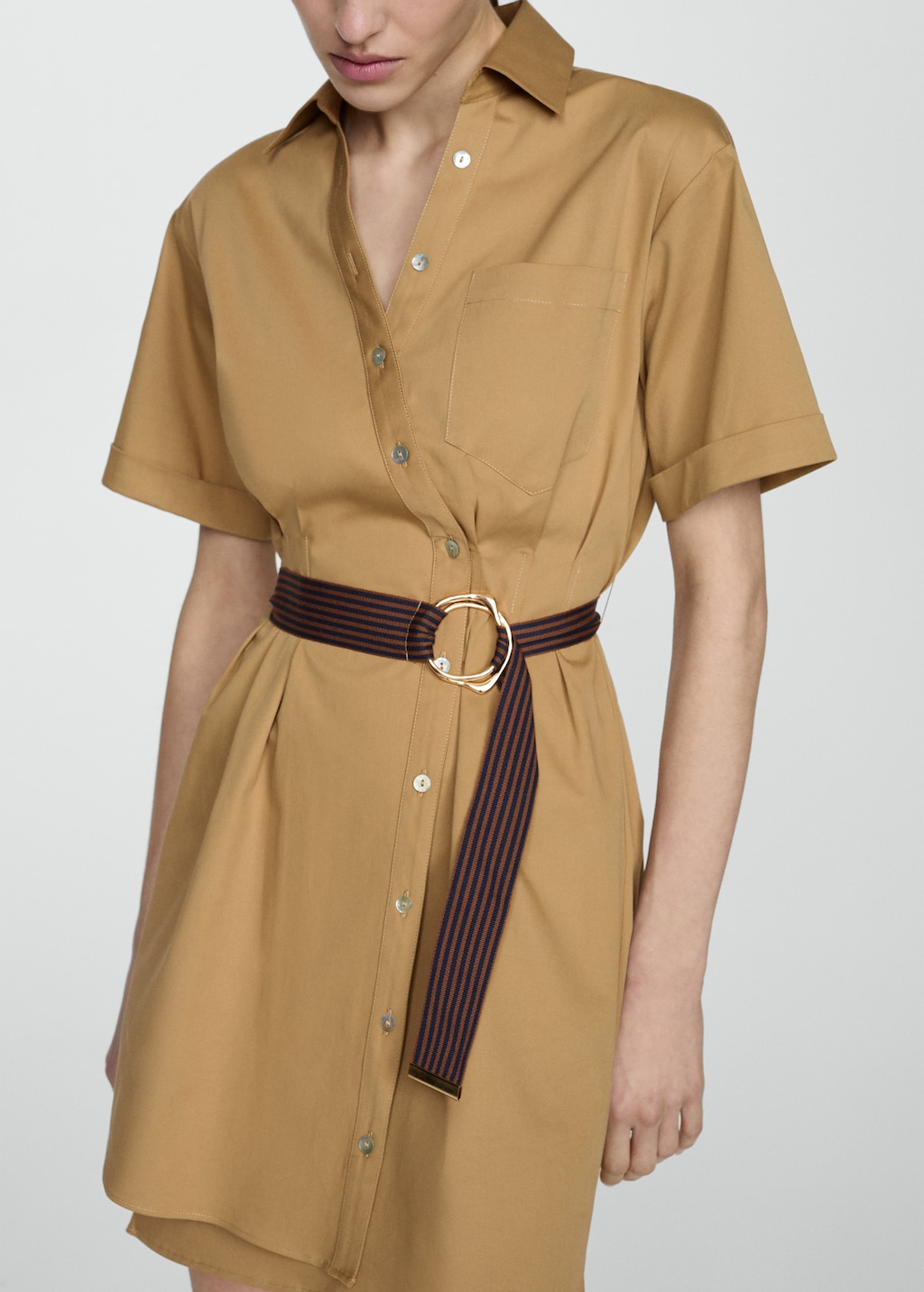 Belt shirt dress - Details of the article 6