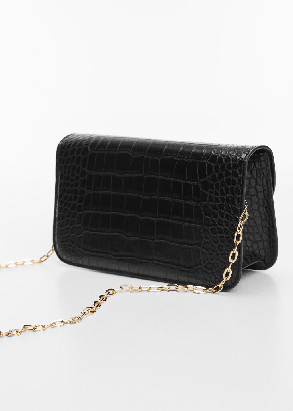 Animal print effect chain bag - Details of the article 1