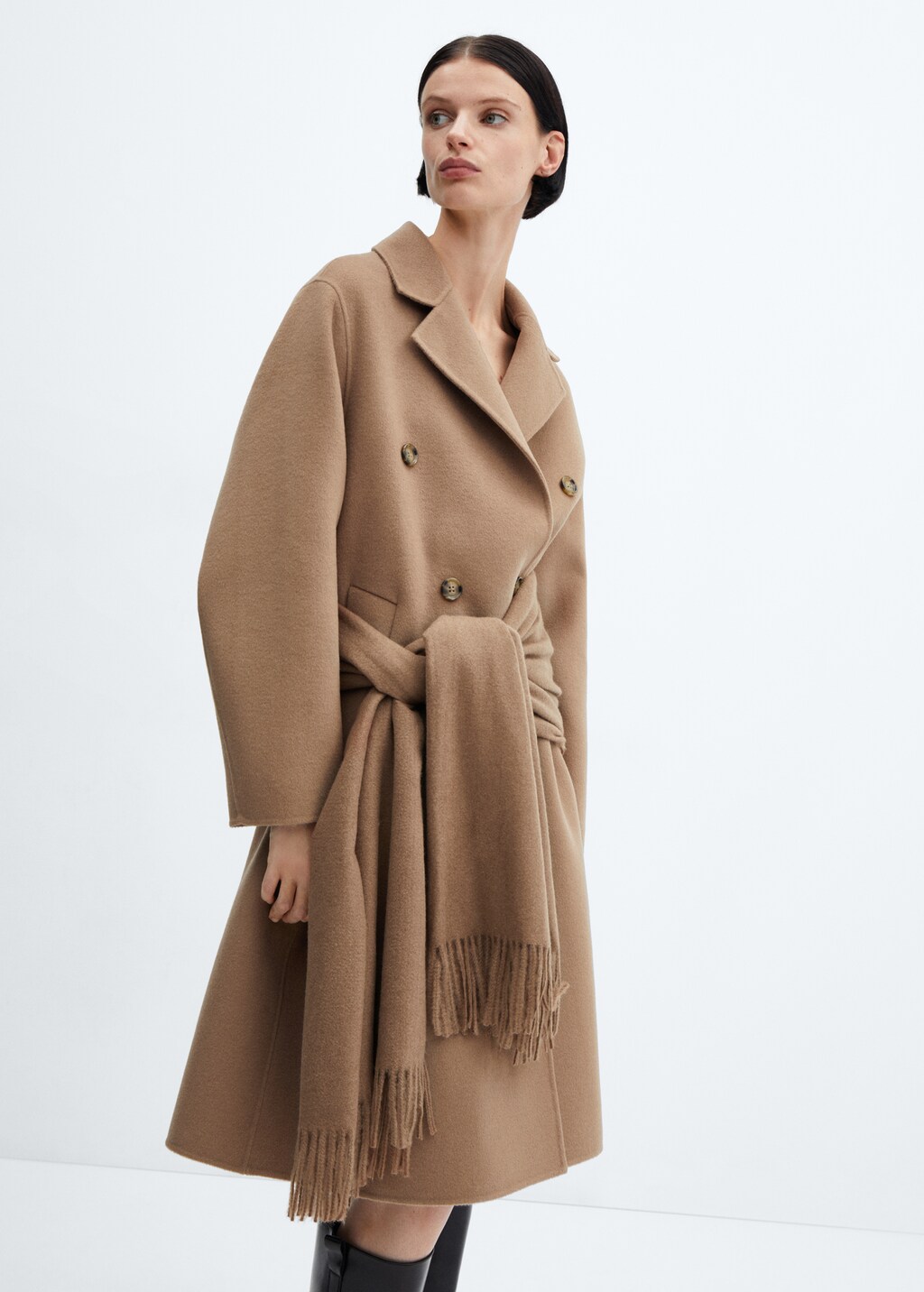 Handmade oversized wool coat - Details of the article 2