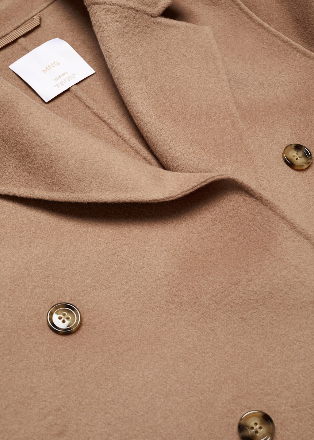 Handmade oversized wool coat - Details of the article 8