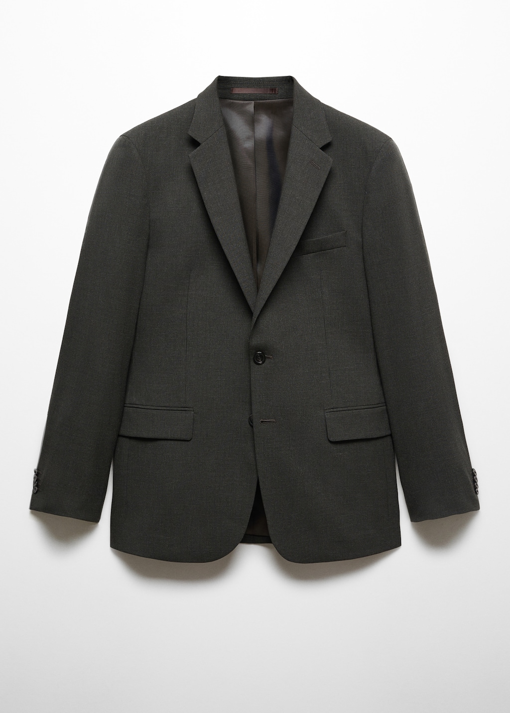 Stretch-fabric slim-fit suit jacket - Article without model