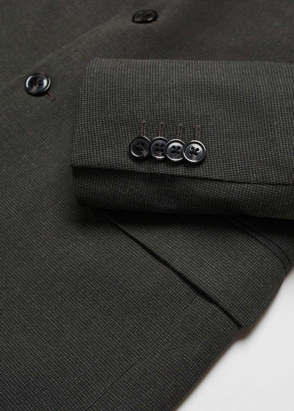 Stretch-fabric slim-fit suit jacket - Details of the article 8