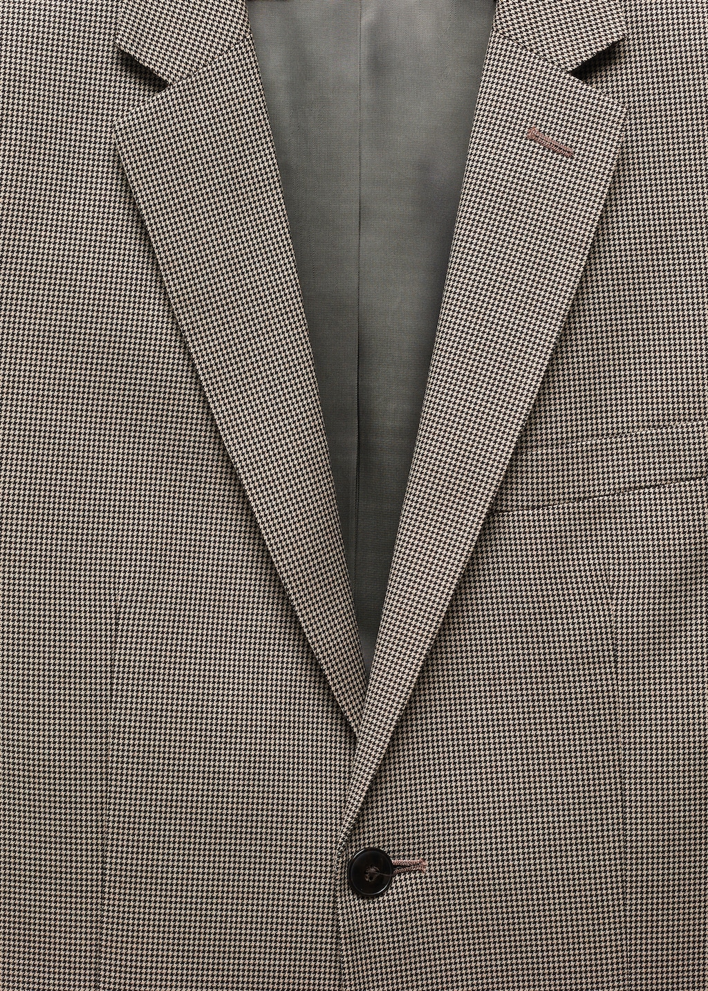 Super slim-fit blazer van stretchstof - Detail van het artikel 8