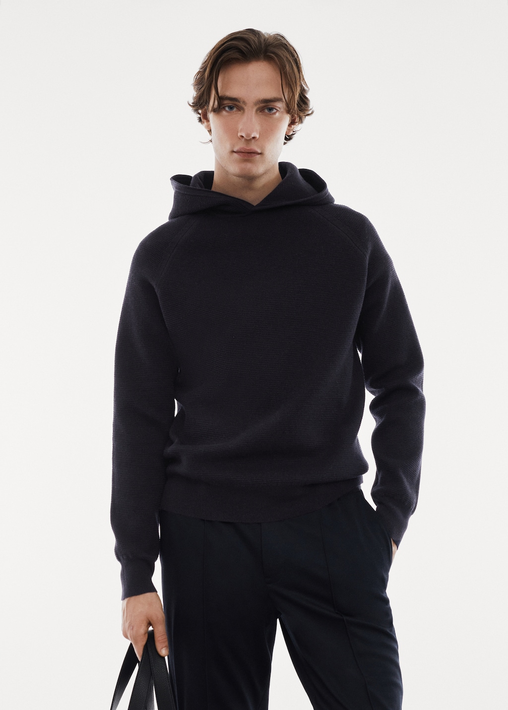 Stretch knitted sweatshirt - Medium plane