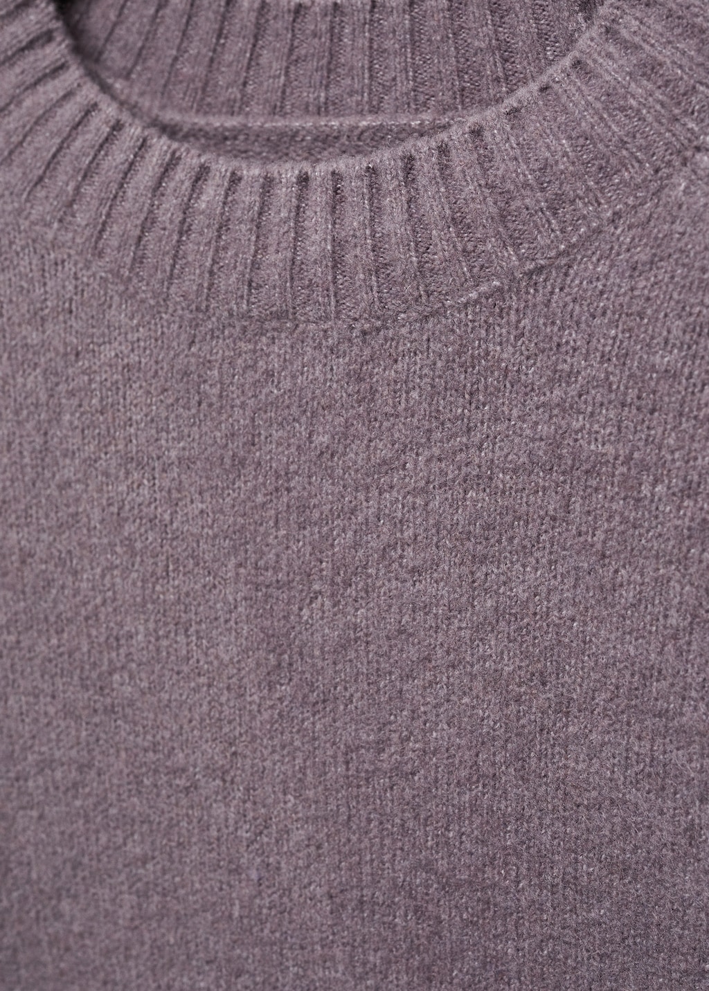 Knitted sweater with ribbed details - Details of the article 8