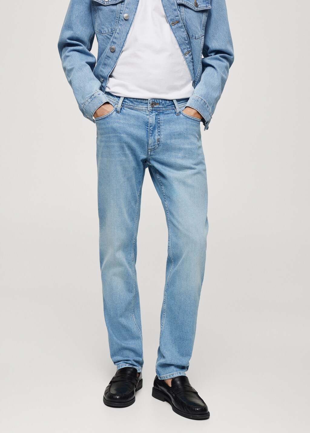 Jan slim fit jeans - Middenvlak