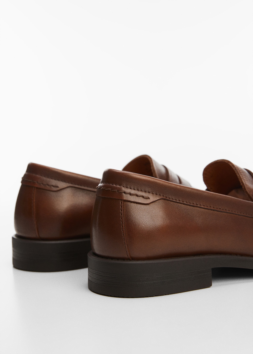 Leather penny loafers - Details of the article 1