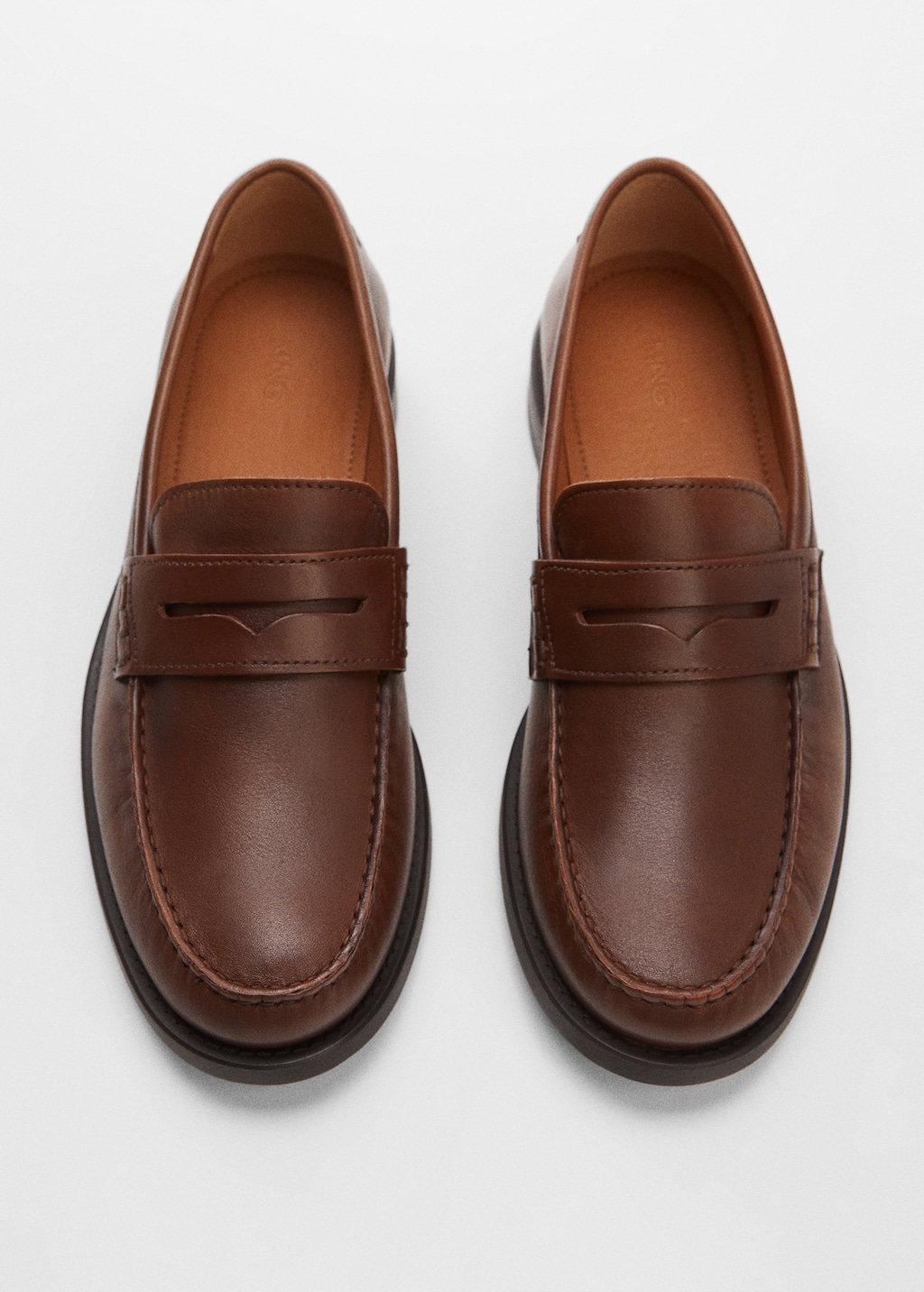 Leather penny loafers - Details of the article 3