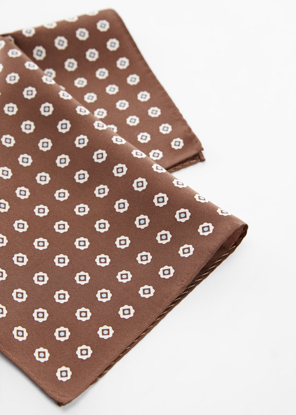 100% silk pocket square - Details of the article 1