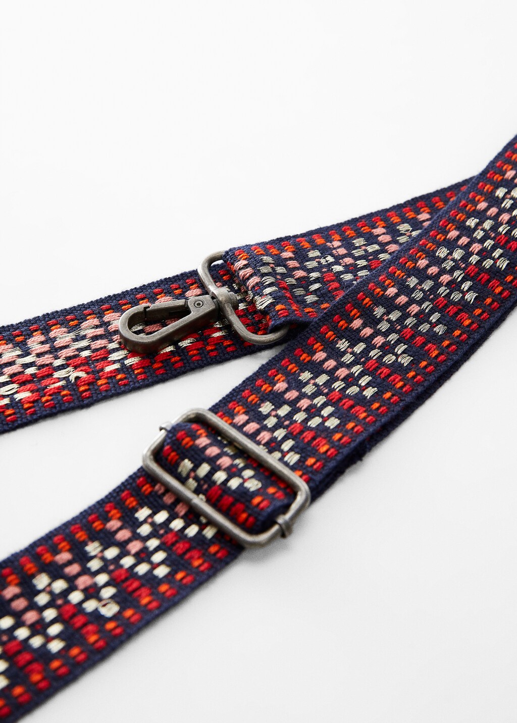 Patterned bag strap - Medium plane