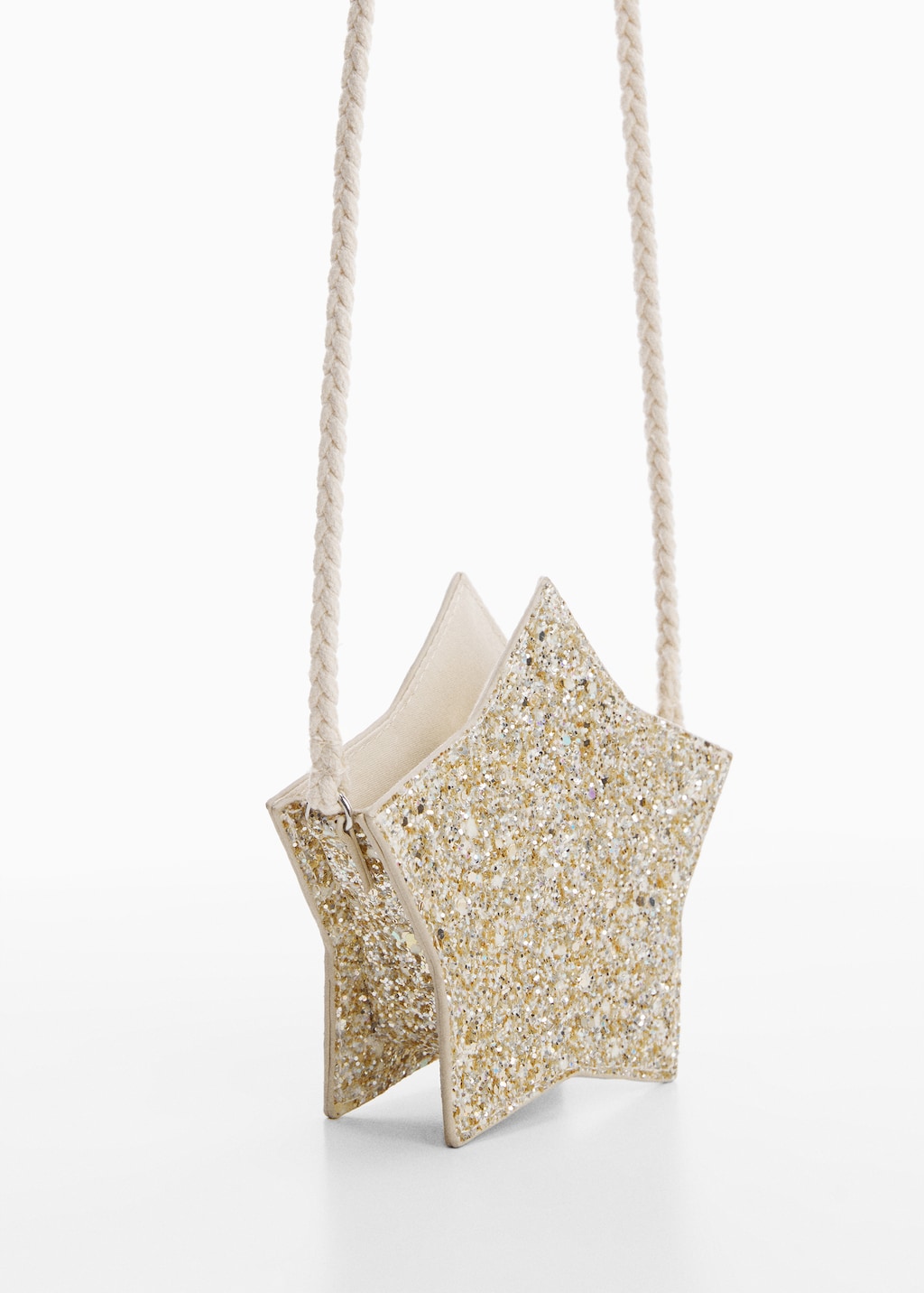 Glitter star bag - Medium plane