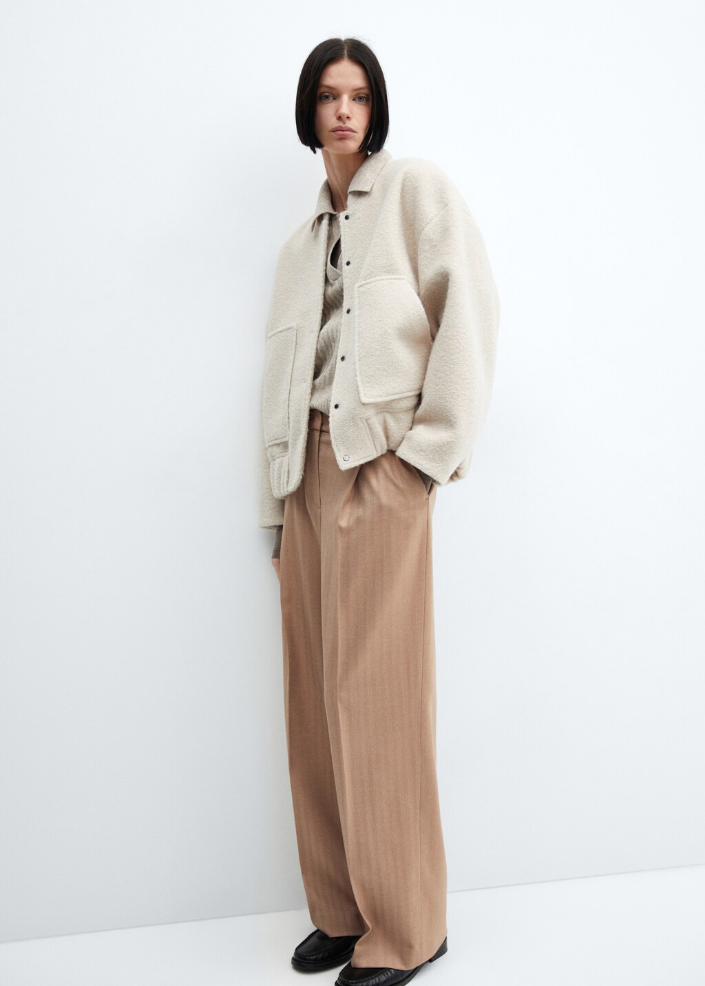 Chalk-stripe trousers - Details of the article 2