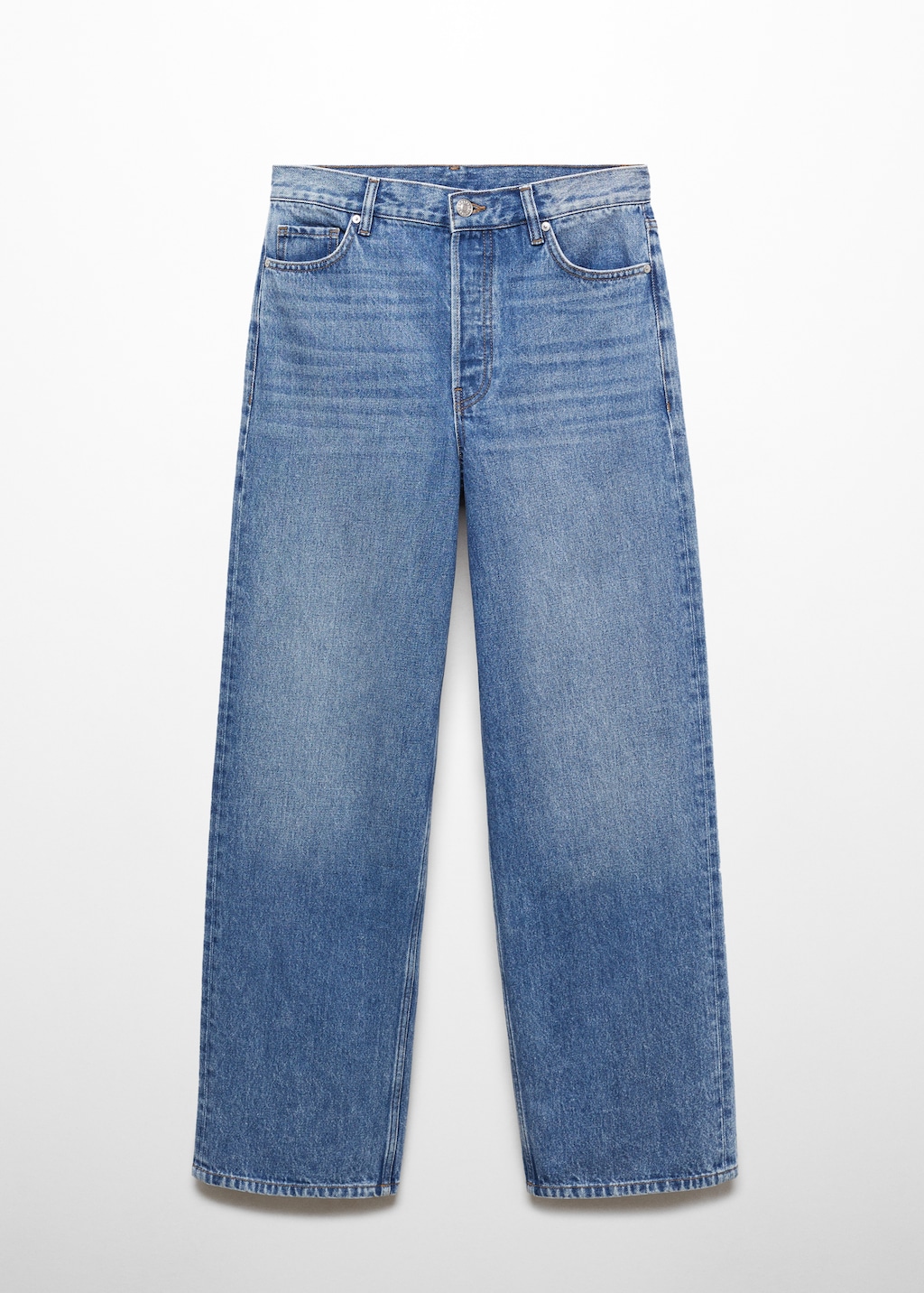 Loose mid-rise wideleg jeans - Article without model