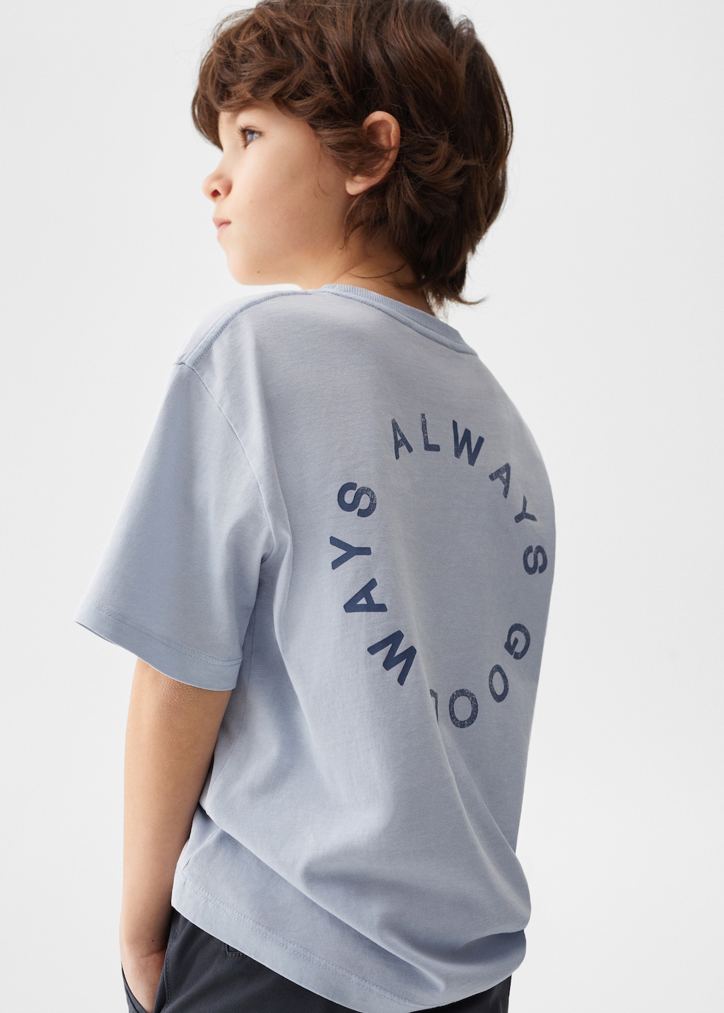 Printed message T-shirt - Details of the article 1