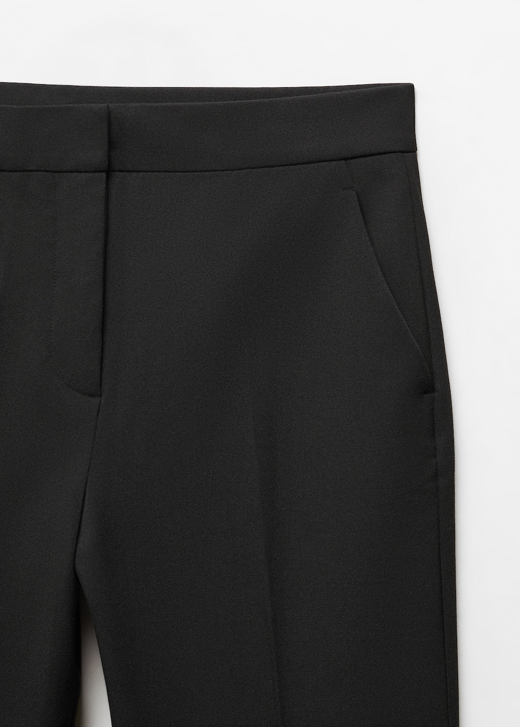 Mid-rise wideleg trousers - Details of the article 8