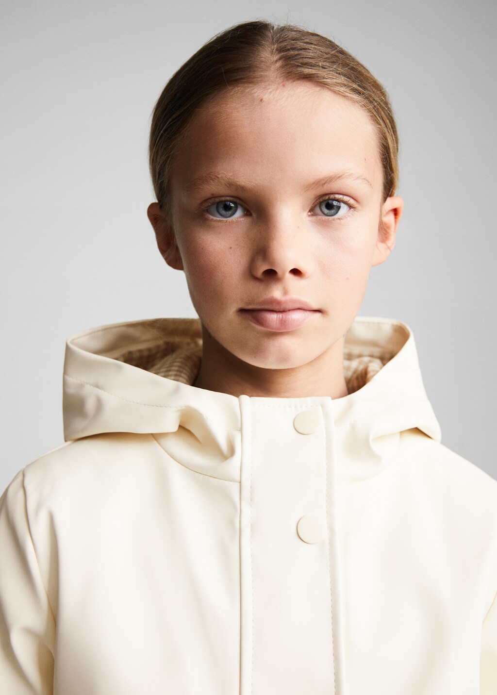 Raincoat hooded jacket - Details of the article 1