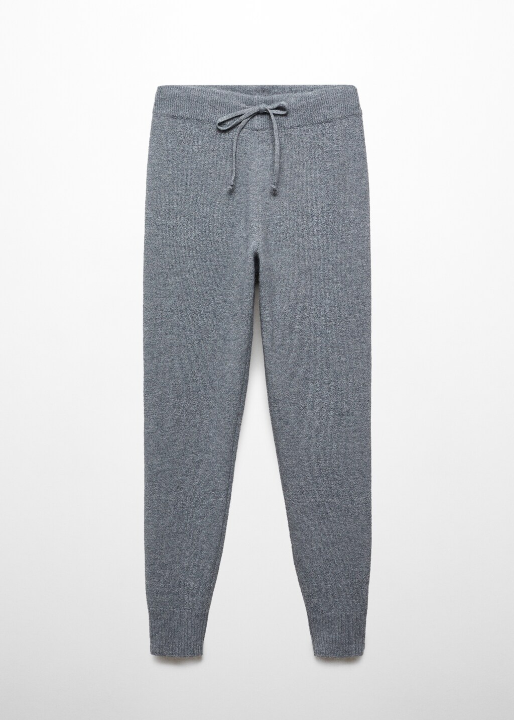 Knit jogger-style trousers - Article without model