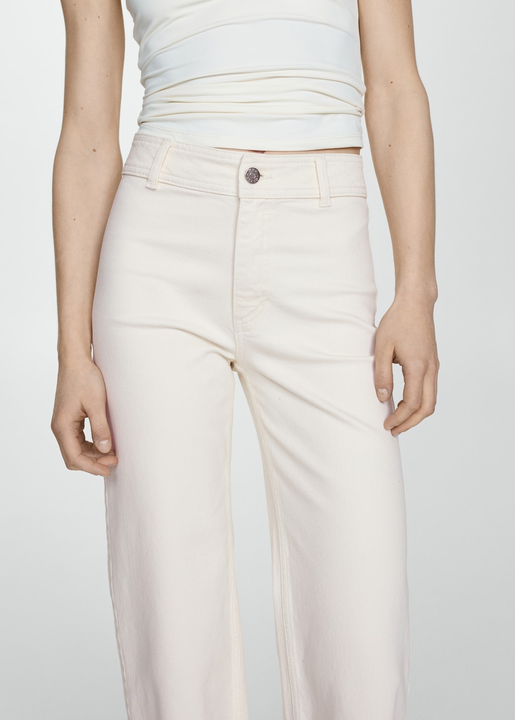 Catherin high-waist culottejeans - Detail van het artikel 2