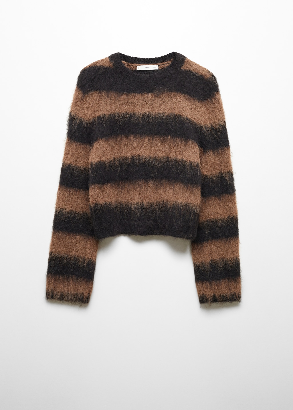 Faux fur knit sweater - Article without model