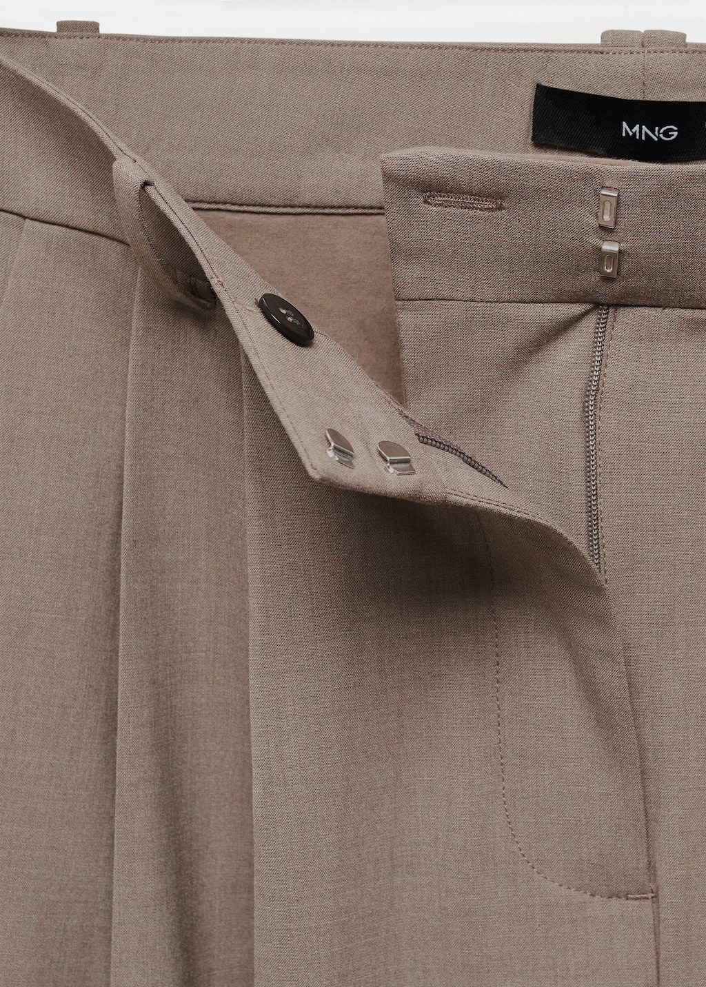 Wideleg-Bundfaltenhose - Detail des Artikels 8