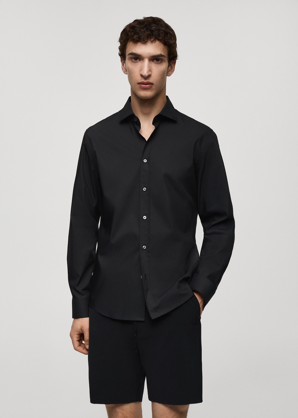 Coolmax® cotton shirt - Medium plane