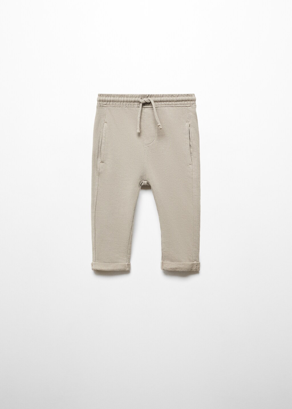 Cotton jogger-style trousers - Article without model