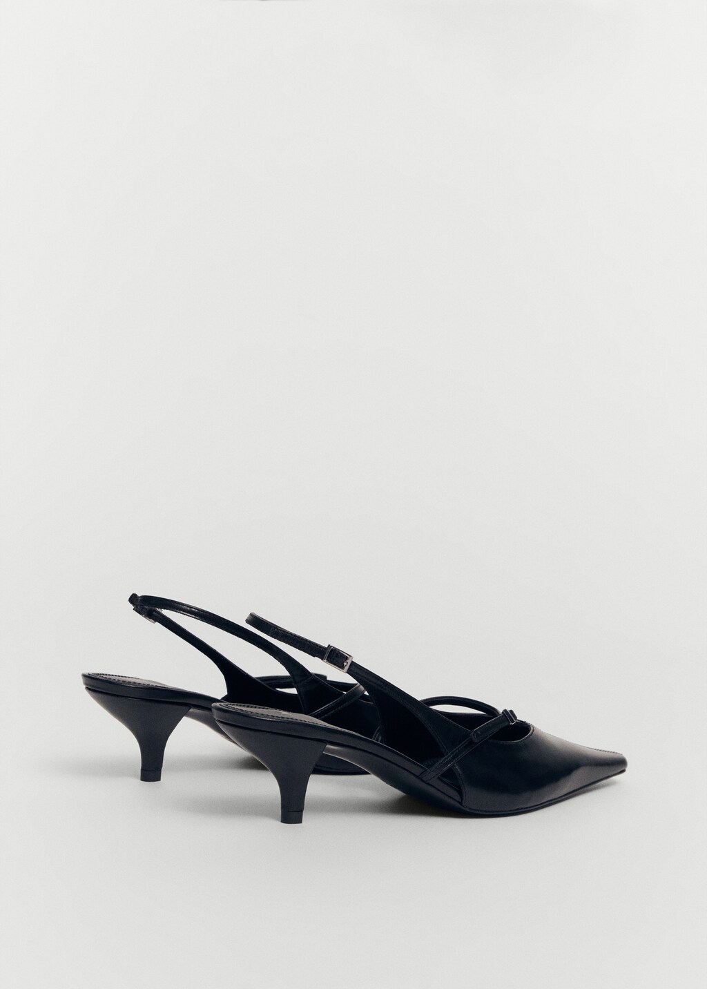 Slingbacks aus Leder mit Riemen - Detail des Artikels 1