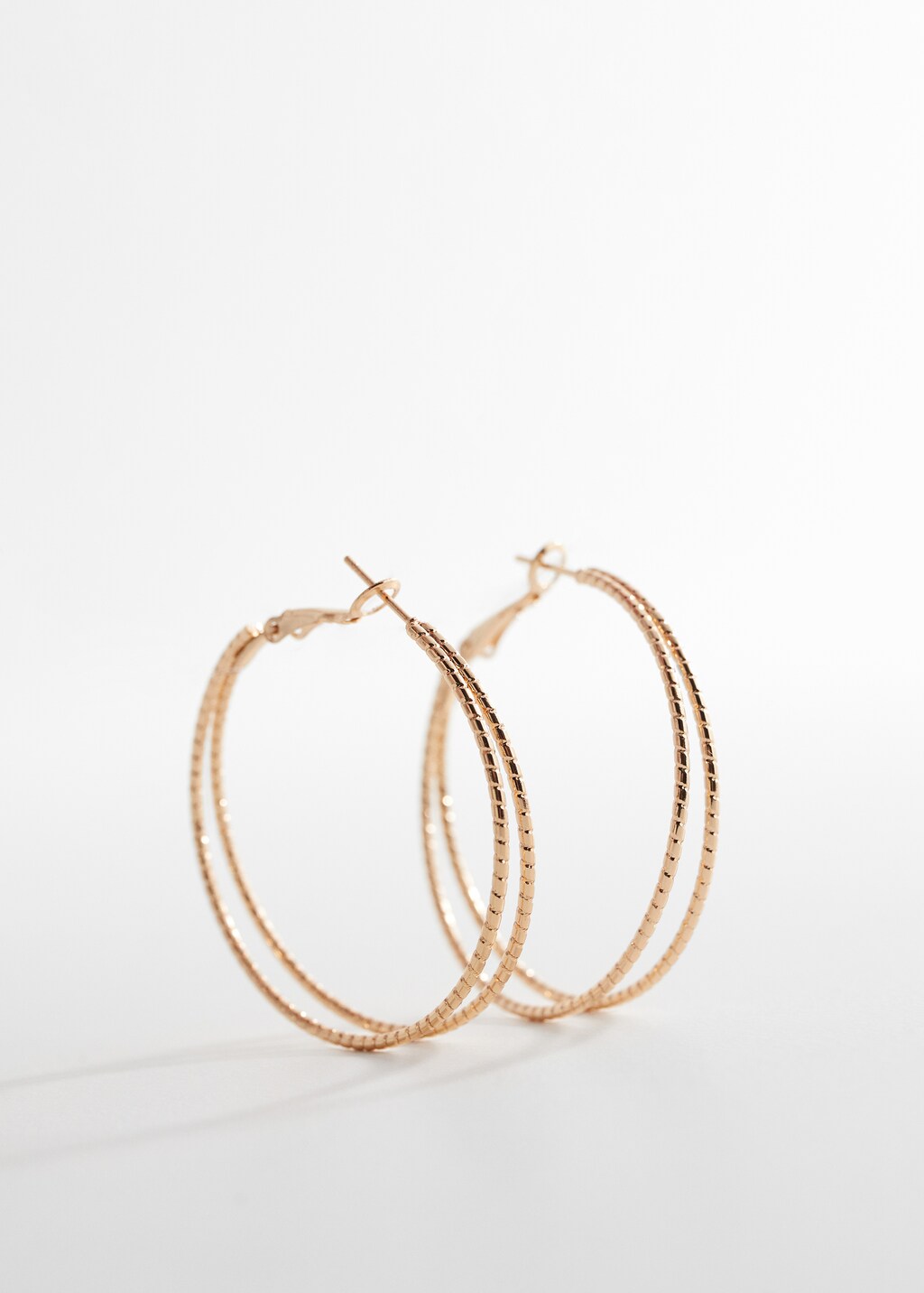 Hoop earrings - Medium plane