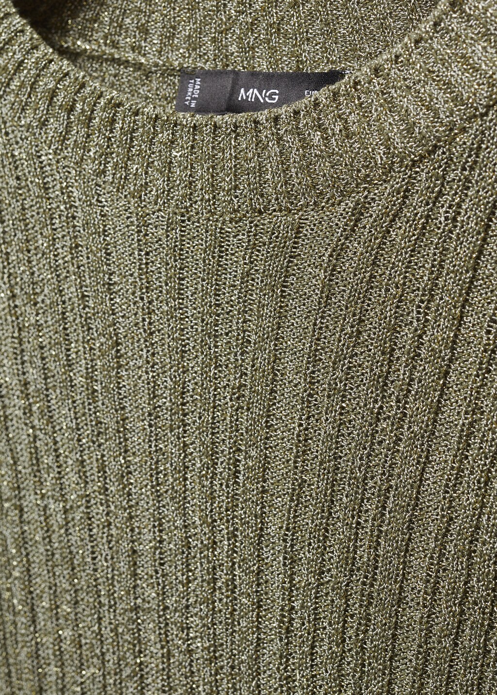 Perkins-neck lurex sweater - Details of the article 8