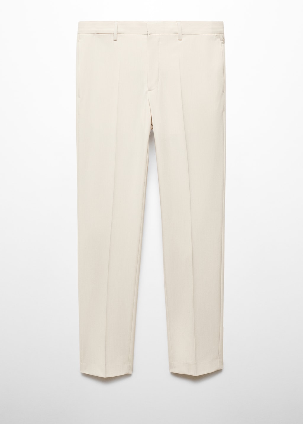 Stretch fabric super slim-fit suit trousers - Article without model