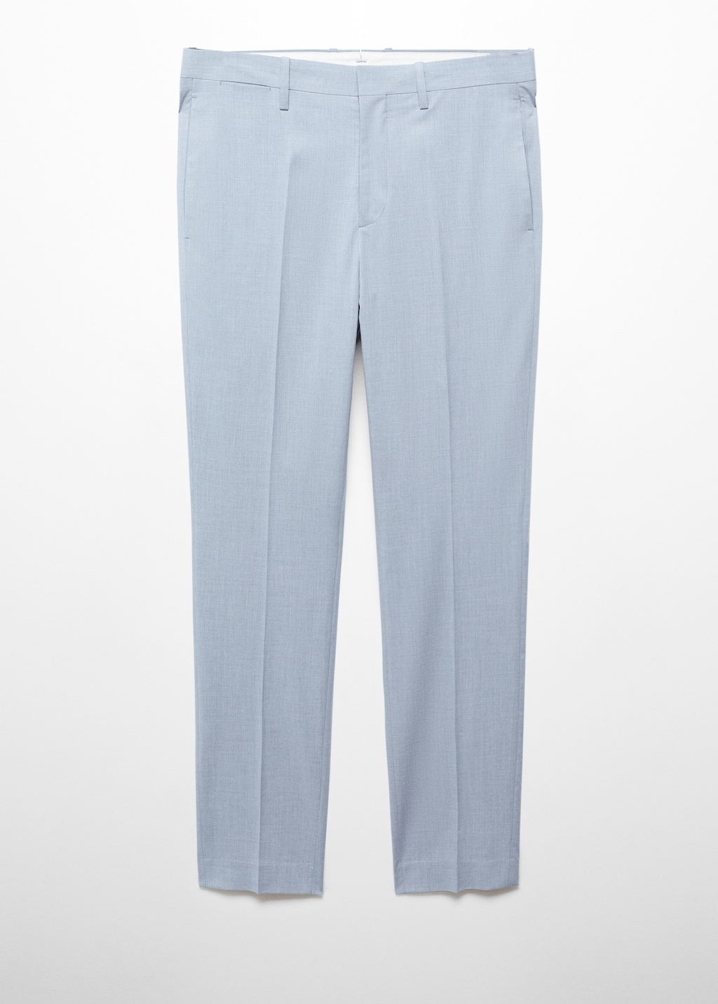 Stretch fabric super slim-fit suit trousers - Article without model