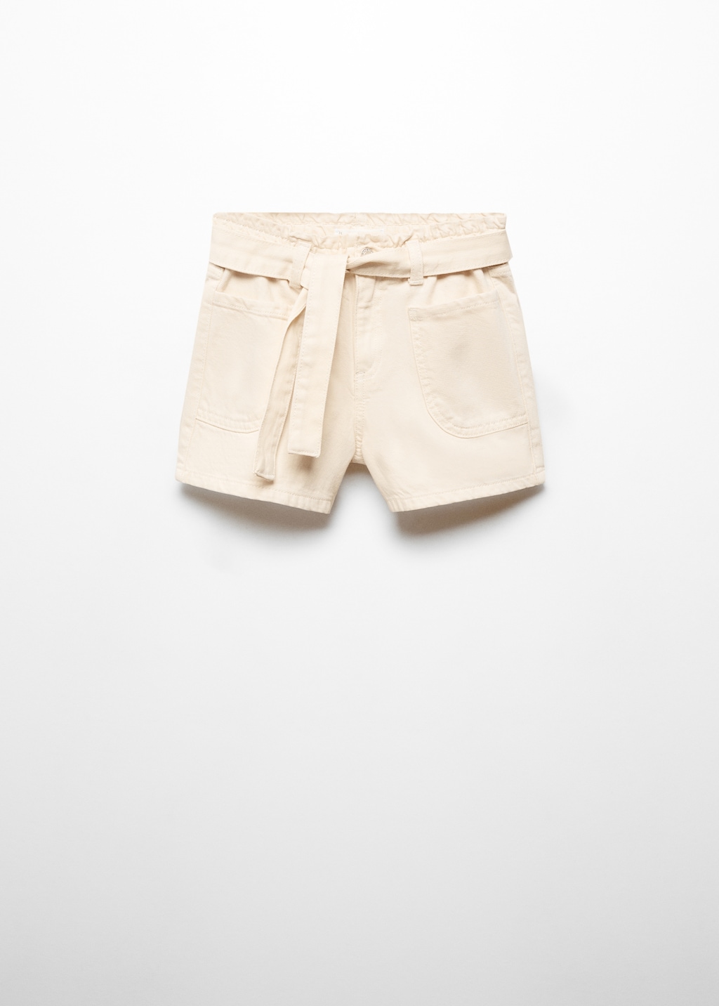 Paperbag shorts with belt - Article without model