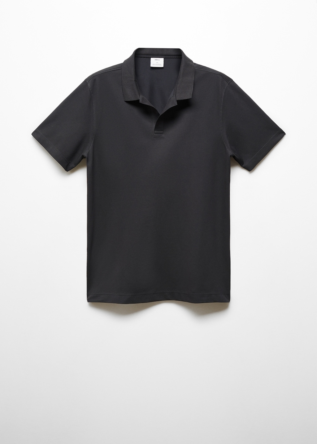 Cotton piqué polo shirt - Article without model