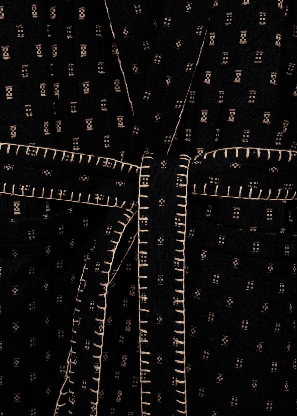 Quilted jacket with embroidered details - Details of the article 8