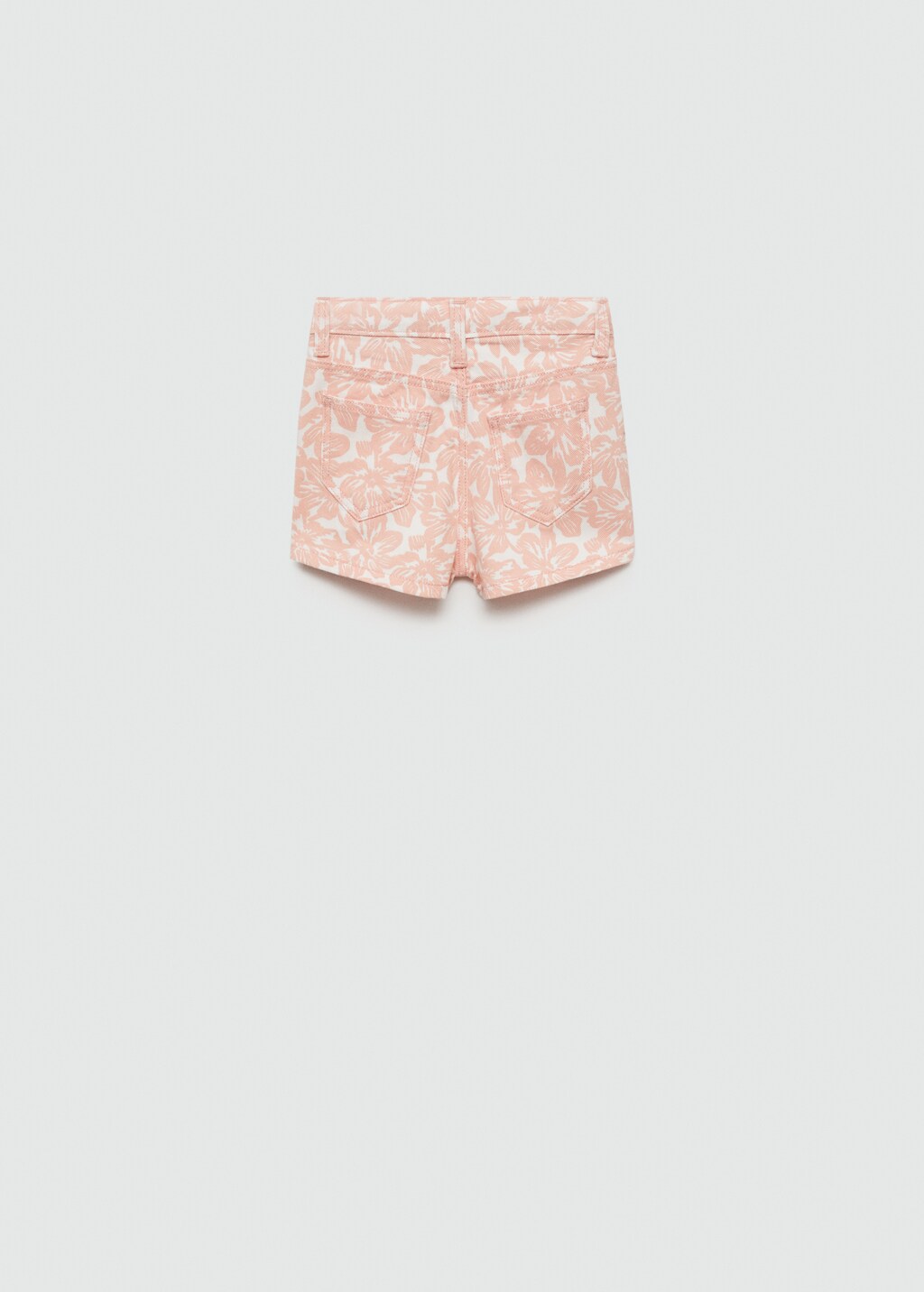 Shorts estampat floral - Revers de l'article