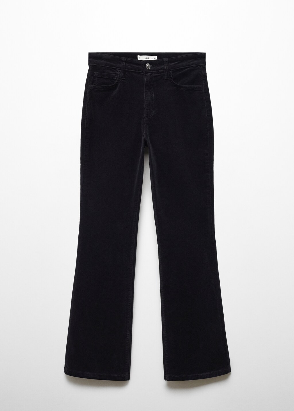 Flare crop corduroy pants - Article without model