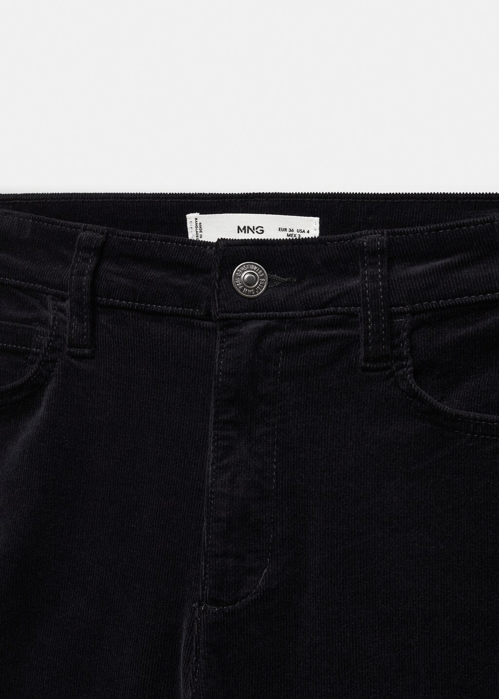 Flare crop corduroy pants - Details of the article 8