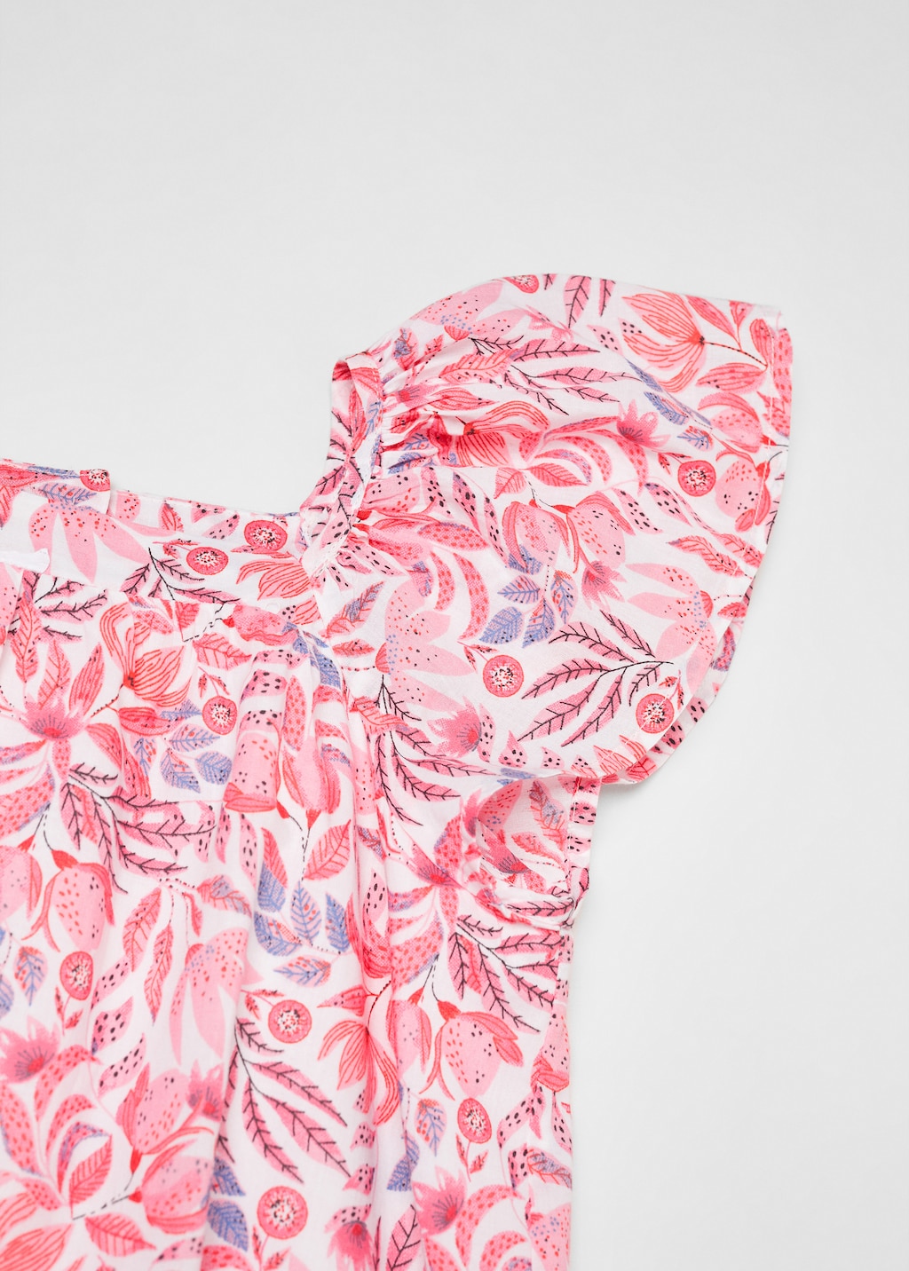 Printed cotton dress - Details of the article 8