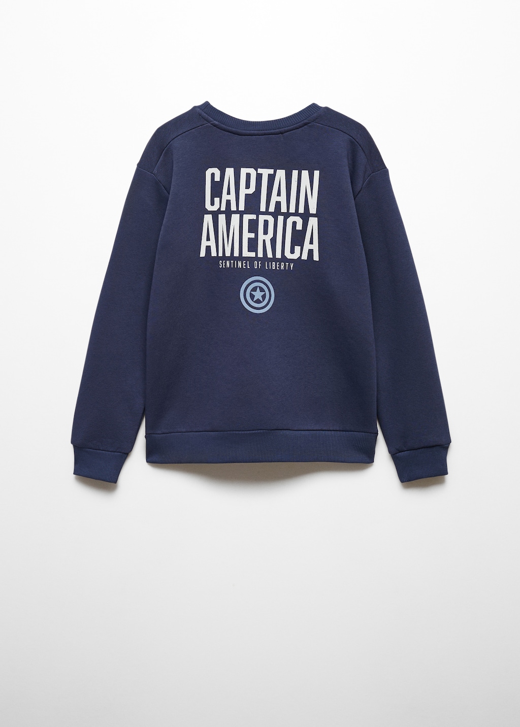 Captain America Sweatshirt - Reverse of the article