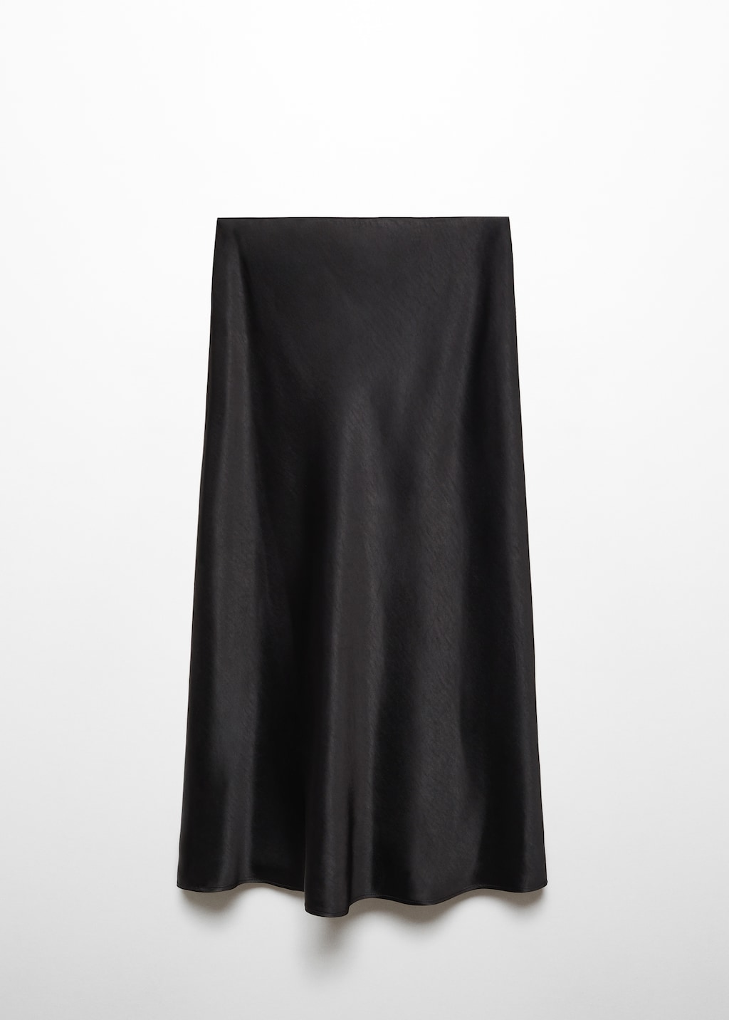 Midi satin skirt - Article without model