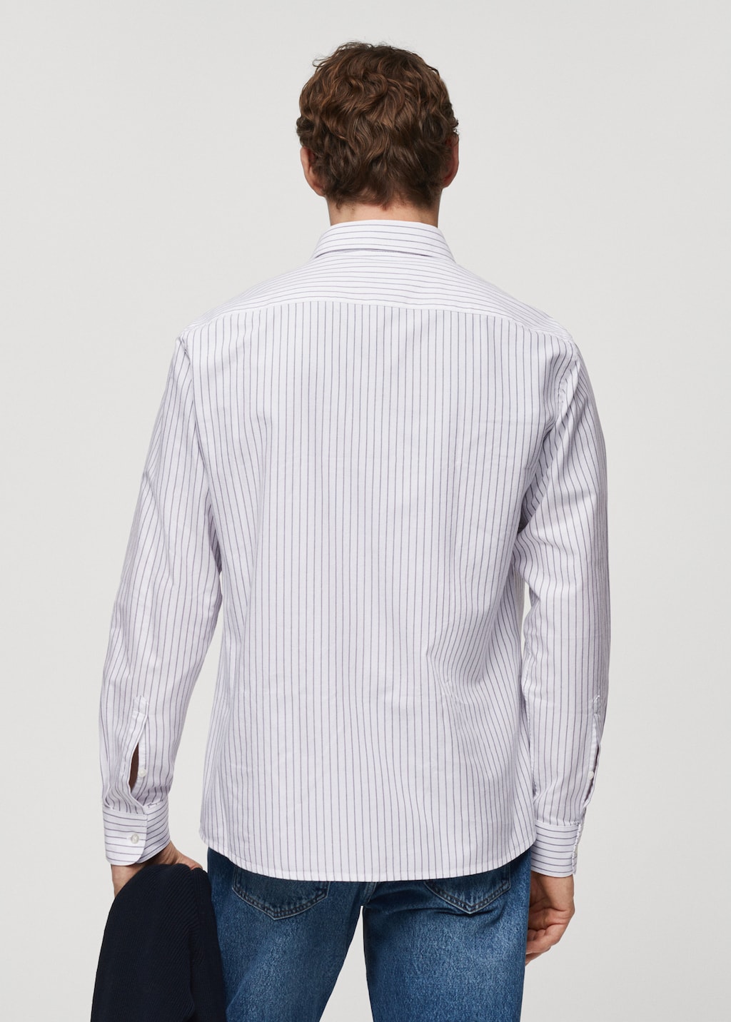 100% cotton kodak striped shirt - Reverse of the article