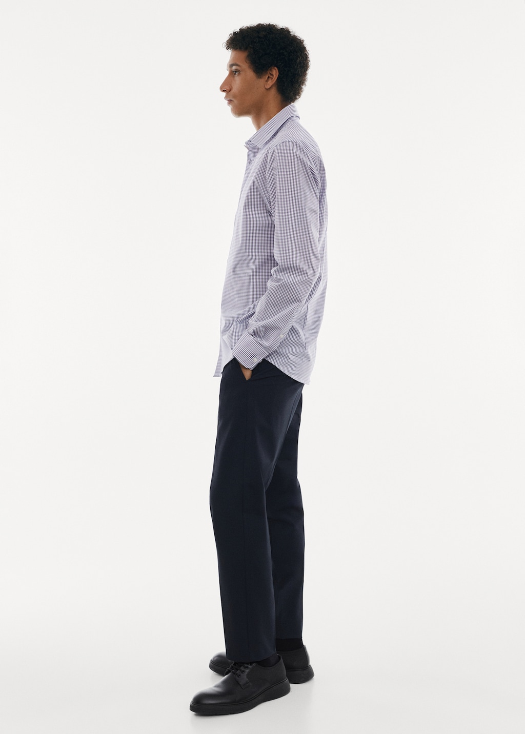 Micro-stretch fabric shirt - Details of the article 2