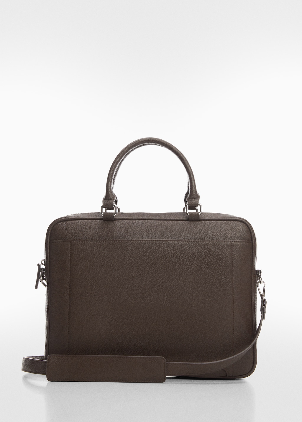 Leather-effect briefcase - Article without model