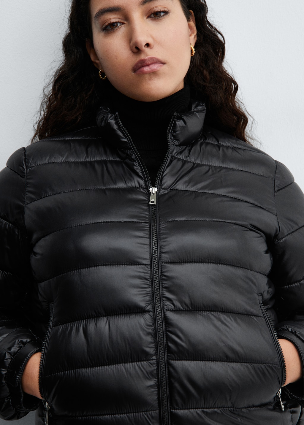 Pocket quilted jacket - Details of the article 4