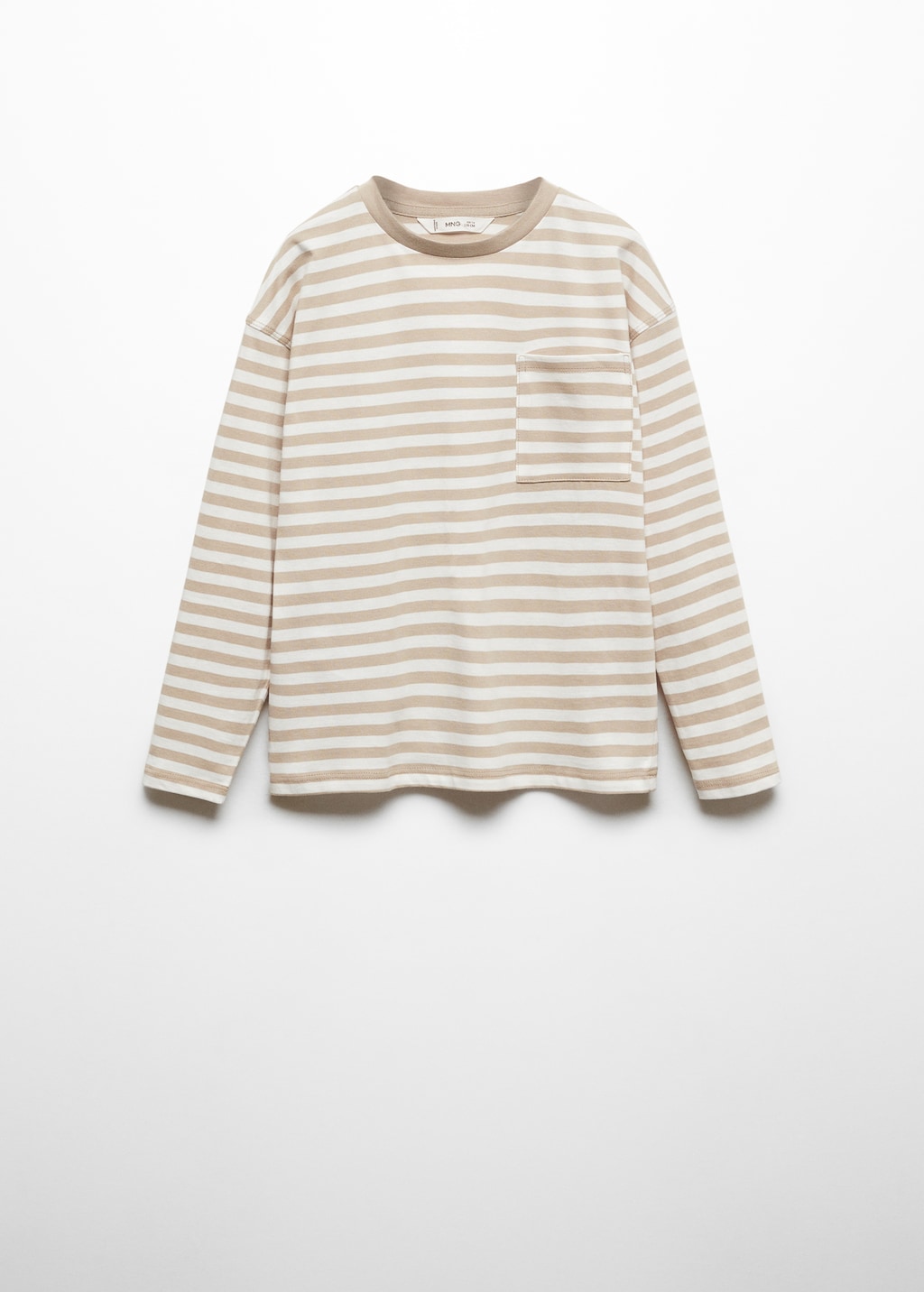 Striped long sleeves t-shirt - Article without model